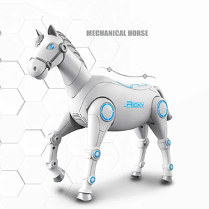 ربات اسباب بازی اسب سفید کنترلی Smart horse model control robot